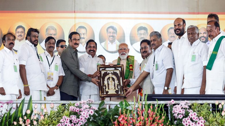 India News | Tamil Nadu Elections: AIADMK to Contest 169 Seats, Releases List of 65 Seats for NDA Allies