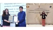 Business News | Woman Entrepreneur Kranti Bari, Founder of BabyTeddy, Honoured with Two Prestigious National Awards for Patented Baby Safety Products