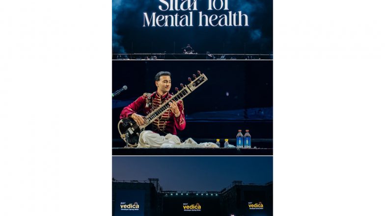 Business News | Vedica Partners With Rishabh Sharma's Sitar For Mental Health India Tour 2026