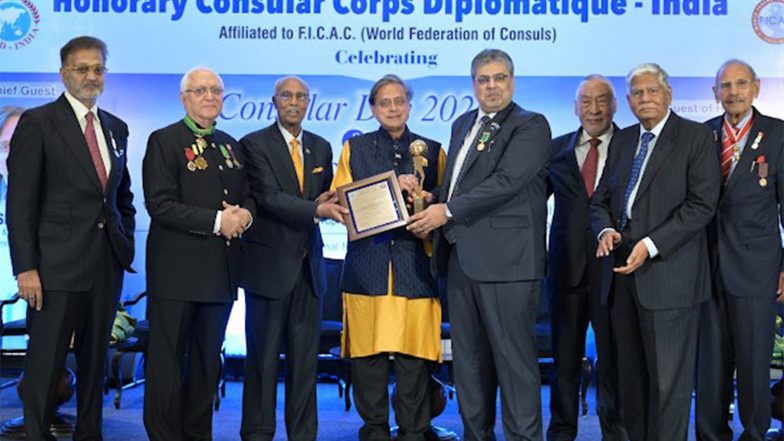 Business News | Neeraj A. Sharma Honoured with 'Consul of the Year' Award at Consular Day 2026 in New Delhi