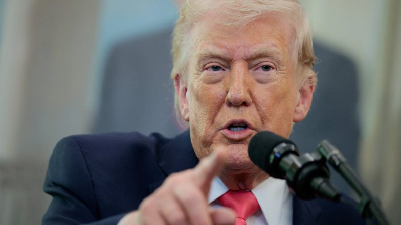 World News | Trump to Visit China on May 14-15 After Iran War Delay