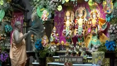 India News | Devotees in Large Numbers Throng Temples Across Nation on Maha Ashtami of Chaitra Navratri