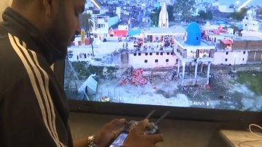 India News | Moradabad Municipal Corporation Deploys Drones for Crowd Surveillance in Busy Areas for Ram Navami, Durga Ashtami