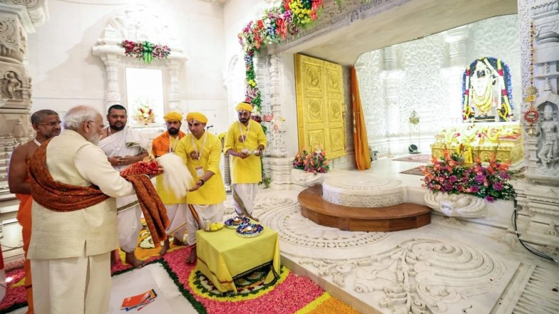 India News | PM Modi, Amit Shah Extend Greetings on Maha Ashtami