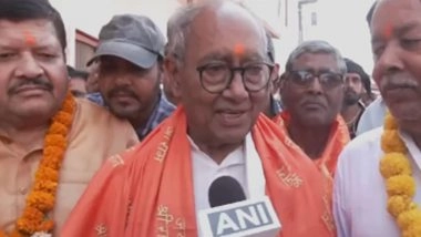 India News | Senior Congress Leader Digvijaya Singh Says Congress Respects Dharma, No Religious Misuse