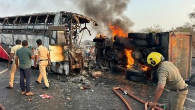 India News | Andhra: YS Jagan Mohan Reddy Expresses Condolences over Markapuram Bus Accident