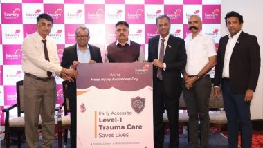 Business News | Kauvery Hospitals Highlights Importance of Early Access to Level 1 Trauma Care on World Head Injury Awareness Day