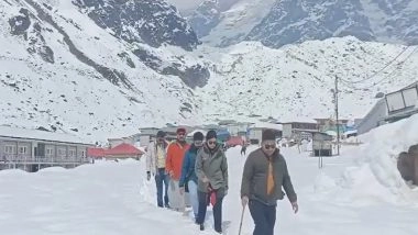 India News | District Administration Conducts On-site Inspection of Kedarnath Dham Arrangements Ahead of April 22 Opening of Portals