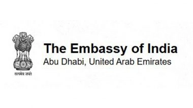 World News | Indian Embassy in UAE Condoles Demise of Indian National in Abu Dhabi Incident