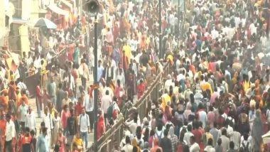 India News | Ram Navami Fervour Sweeps Through Ayodhya as Devotees Gather in Thousands