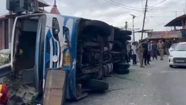 India News | Uttarakhand: One Killed, Several Injured After Bus Loses Control in Bhowali