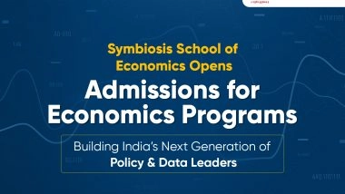 Business News | Symbiosis School of Economics Opens Admissions for Economics Programs - Building India's Next Generation of Policy & Data Leaders