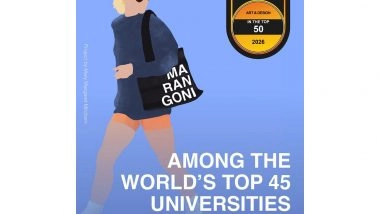 Business News | QS World University Rankings By Subject 2026: Istituto Marangoni Enters The Global Top 50 For Art & Design (#45)