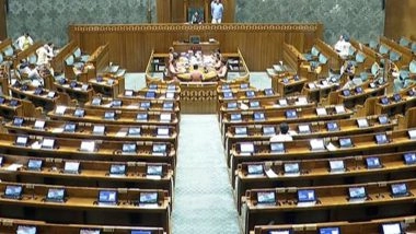 India News | Lok Sabha Extends Time for Presentation of Three Constitutional Amendments