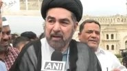 India News | Shia Cleric Syed Kalbe Jawad Naqvi Leads Protest at Asifi Masjid in Lucknow