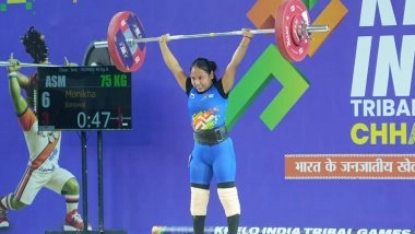 Sports News | How Mason's Daughter Monikha Sonowal Overcame Pain Barrier, Self-doubts to Clinch KITG Weightlifting Gold