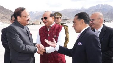 India News | CJI Surya Kant Tripathi Visits Ladakh to Inaugurate Key Judicial Infrastructure in the Region