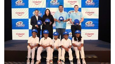 Business News | Colgate Total Partners with Mumbai Indians; PLOT Initiative Rolled Out to Maintain Peak Dental Health
