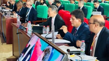 Business News | Piyush Goyal Calls for Rebuilding Trust in WTO Decision-making; Holds Talks with US, China Ministers