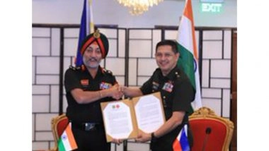 World News | Indian Army, Philippines Army Hold Inaugural Army to Army Talks