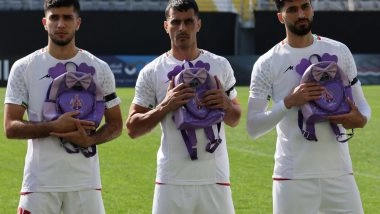 Sports News | Iran Football Team Pays Tribute to Children Killed in Minab School Bombing