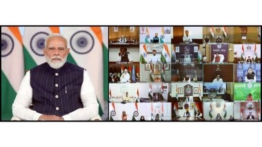 India News | PM Modi Chairs Meeting with CMs to Review Preparedness in Wake of West Asia Crisis, Urges States to Ensure Smooth Supply Chains