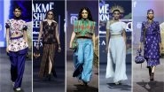 Business News | Celebrities Applaud Emerging Talent as a Star Showstopper Lights Up NIF Global 'The Runway' at Lakme Fashion Week X FDCI