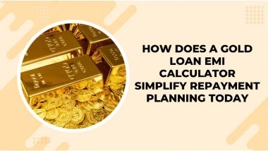 Business News | How Does a Gold Loan EMI Calculator Simplify Repayment Planning Today?