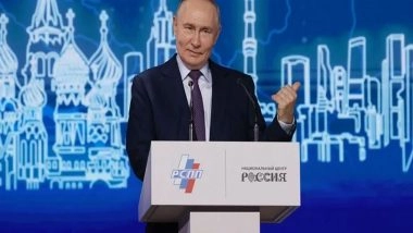 World News | Putin Pushes for Stronger Tech Cooperation with BRICS, Urges Businesses to Join New Committee