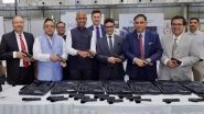 Business News | Adani Defence Delivers First Batch of Indigenously Manufactured Light Machine Guns to Indian Army, 11 Months Ahead of Schedule