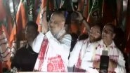 India News | Amit Shah Holds Roadshow in Guwahati Ahead of Assam Assembly Elections