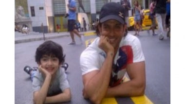 Entertainment News | Hrithik Roshan Pens Heartfelt Note as Son Hrehaan Turns 20, Shares Unseen Family Moments