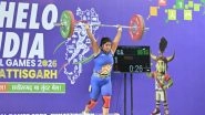 Sports News | Weightlifter Nikita Wins First Gold for Chhattisgarh on Khelo India Tribal Games Day 4