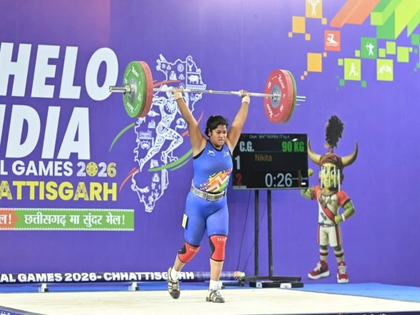 Sports News | Weightlifter Nikita Wins First Gold for Chhattisgarh on Khelo India Tribal Games Day 4