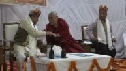 India News | RSS Gen Secy Dattatreya Hosabale and Tibetan Spiritual Leader 7th Ling Rinpoche Attend Dharma Sammelan in Dharamshala