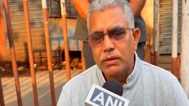 India News | West Bengal: BJP Candidate Dilip Ghosh Blames CM Mamata for Clash in Murshidabad