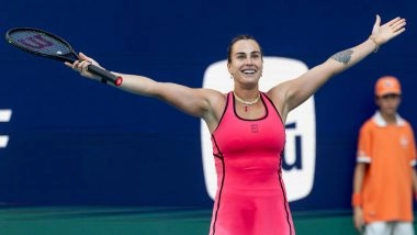 Sports News | Aryna Sabalenka Clinches Back-to-back Miami Open Titles