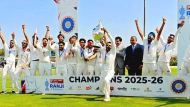 Sports News | PM Modi Lauds J-K's Maiden Ranji Trophy Triumph, Praises Region's Growing Sporting Culture