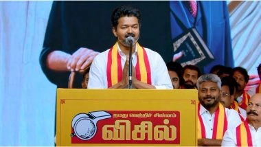 India News | Tamil Nadu Assembly Elections 2026: TVK Chief Vijay to Contest from Perambur, Trichy East