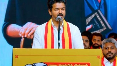 India News | Tamil Nadu Elections: TVK Chief Vijay Promises Drug-free State, Monthly Assistance for Students