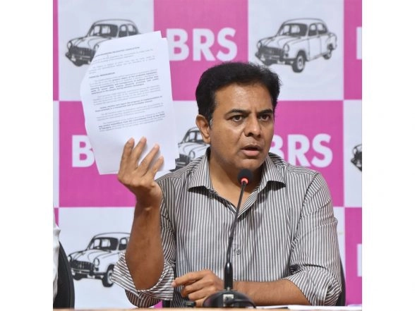 India News | BRS Demands Immediate Dismissal of Minister Ponguleti; KTR Warns of Approaching Governor, if Telangana Govt Fails to Act