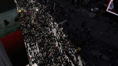 World News | US: Red, Blue States Erupt Alike in 'No Kings' Protests