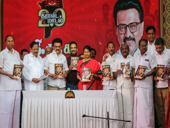 India News | TN Polls: DMK Calls Party Manifesto 'superstar', AIADMK Describes It as 'copy-paste Document'