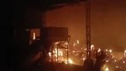 India News | Fire Breaks out at Incense Stick Factory in Kanpur's Tatyaganj; No Casualties Reported