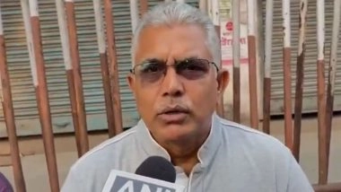 India News | Mamata Govt 'stands in the Way', Minorities Not Getting PM's Garib Kalyan Yojana Benefits: Dilip Ghosh