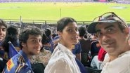Entertainment News | Former Couple Ranvir Shorey, Konkona Sen Sharma Spotted with Son at MI Vs KKR IPL 2026 Match