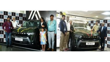 Business News | PPS Motors Launched New Renault Duster in Telangana; Turbo Petrol Price Starts at INR 10.49 Lakh