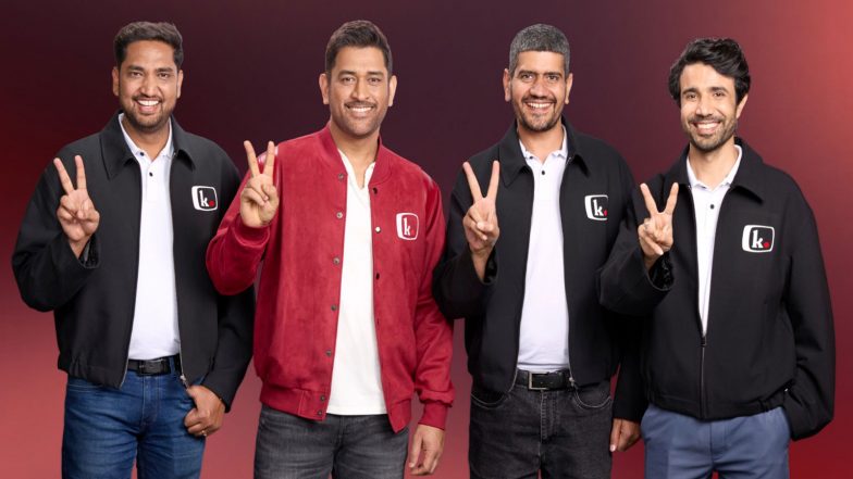 Entertainment News | MS Dhoni Invests in AI-driven Storytelling Platform, Joins as Brand Ambassador for Short-form Platform Kuku TV