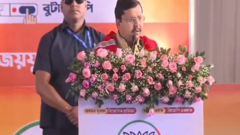 India News | Rahul Gandhi Insulted Assam's 'Gamosa': Nitin Nabin Targets Congress Ahead of Assembly Polls