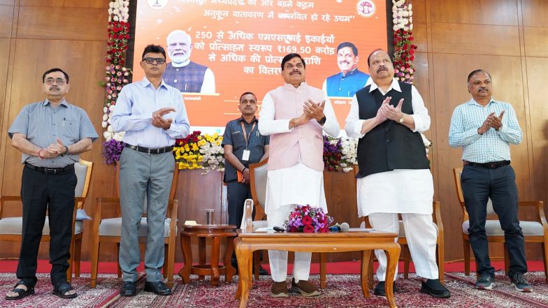 India News | MP: CM Yadav Transfers Rs 169 Crore to 257 MSME Units, Invites Investors in State